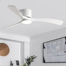 GobekUsa 46-Inch Modern Black Ceiling Fan Light with Remote Control