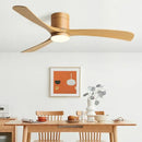GobekUsa 46-Inch Modern Black Ceiling Fan Light with Remote Control