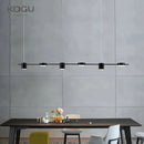 GobekUsa Dimmable LED Ceiling Chandelier for Living Room, Dining, Kitchen - Modern Hanging Light