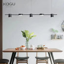 GobekUsa Dimmable LED Ceiling Chandelier for Living Room, Dining, Kitchen - Modern Hanging Light