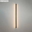 GobekUsa Sleek Black LED Wall Sconce for Hallways - Linear Flush Mount Design