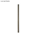 GobekUsa Sleek Black LED Wall Sconce for Hallways - Linear Flush Mount Design
