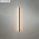 GobekUsa Sleek Black LED Wall Sconce for Hallways - Linear Flush Mount Design