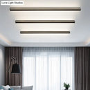 GobekUsa Sleek Black LED Wall Sconce for Hallways - Linear Flush Mount Design
