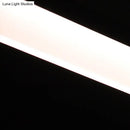 GobekUsa Modern LED Coffee Suspension Lamp for Restaurants - Acrylic Bar Shaped Island Light Fixture
