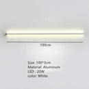 GobekUsa LED Wall Lights Dimming Switch Black Gold White Metal Sconces Bedroom Aisle Lamp