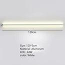 GobekUsa LED Wall Lights Dimming Switch Black Gold White Metal Sconces Bedroom Aisle Lamp