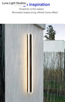 GobekUsa Outdoor Aluminium Waterdichte Wall Mounted Lamp Moderne IP65 Led Wall Verlichting Tuin Veranda Blaker Licht 110V 220V Blaker armatuur