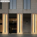 GobekUsa Outdoor Aluminium Waterdichte Wall Mounted Lamp Moderne IP65 Led Wall Verlichting Tuin Veranda Blaker Licht 110V 220V Blaker armatuur