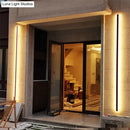 GobekUsa Outdoor Aluminium Waterdichte Wall Mounted Lamp Moderne IP65 Led Wall Verlichting Tuin Veranda Blaker Licht 110V 220V Blaker armatuur
