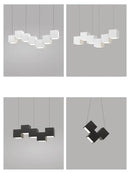 GobekUsa Geometric Dining Room Pendant Lights: Modern Design for Bar & Office Tables