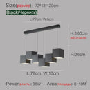 GobekUsa Geometric Dining Room Pendant Lights: Modern Design for Bar & Office Tables