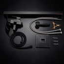 GobekUsa Black Bronze Bathtub Mixer Faucet | Single Handle Waterfall Tub Fixture