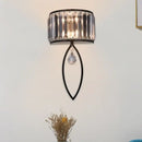 GobekUsa Crystal LED Wall Lamp for Living Room Bedroom Corridor Sconce