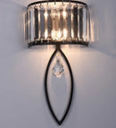 GobekUsa Crystal LED Wall Lamp for Living Room Bedroom Corridor Sconce