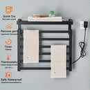 GobekUsa Electric Towel Rack with Digital Display and Thermostatic Settings