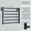 GobekUsa Electric Towel Rack with Digital Display and Thermostatic Settings