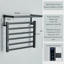 GobekUsa Electric Towel Rack with Digital Display and Thermostatic Settings