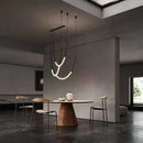 GobekUsa Bamboo Pendant Lights: Nordic Loft Stair LED Luminarias for Minimalism Decor