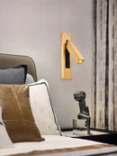 GobekUsa LED Wall Lamp with Switch, USB Port, Rotatable - Bedroom Reading Light