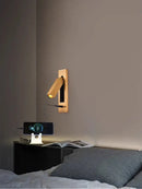 GobekUsa LED Wall Lamp with Switch, USB Port, Rotatable - Bedroom Reading Light