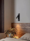 GobekUsa LED Wall Lamp with Switch, USB Port, Rotatable - Bedroom Reading Light