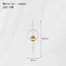 GobekUsa LED Wall Lights: Elegant Minimalist Sconce with 3 Dimming Modes
