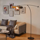 GobekUsa Adjustable Long Arm LED Floor Lamp for Reading & Living Room