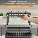 GobekUsa Kitchen Counter Organizer Rack for Dishes, Knives, Pots, Utensils & Tableware Storage