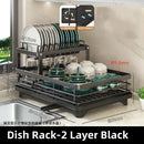 GobekUsa Kitchen Counter Organizer Rack for Dishes, Knives, Pots, Utensils & Tableware Storage