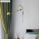 GobekUsa Modern Metal Sphere Wall Sconce Light with Curved Arm - 1 Head Wall Lighting Fixture