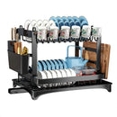 GobekUsa Kitchen Dish Drainer Rack & Tableware Organizer