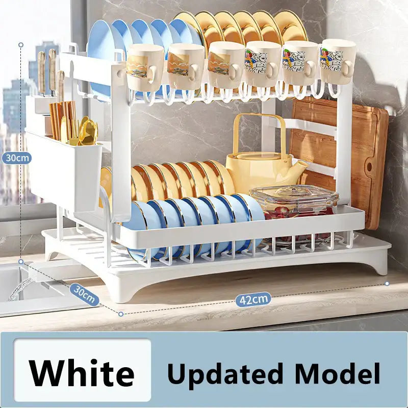 GobekUsa Kitchen Dish Drainer Rack & Tableware Organizer, photo 10 of 10