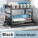 GobekUsa Kitchen Dish Drainer Rack & Tableware Organizer