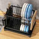 GobekUsa Kitchen Dish Drainer Rack & Tableware Organizer