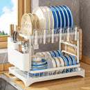 GobekUsa Kitchen Dish Drainer Rack & Tableware Organizer