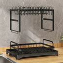 GobekUsa Kitchen Dish Drainer Rack & Tableware Organizer
