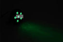Modern black mini led flat par lights party room sound activated by Decorbites