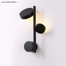 GobekUsa Modern Metallic Circle Wall Mount LED Lighting for Living Room