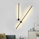 GobekUsa LED Strip Wall Lamp for Creative Staircase Aisle Background Wall Lighting