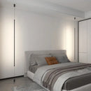 GobekUsa Black 120cm LED Floor Lamp Modern Home Lighting for Living Room Bedroom Dining
