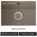 GobekUsa Italian Style LED Pendant Light for Modern Living Room, Restaurant, and Bar Counter