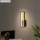 GobekUsa Sleek Rectangle LED Wall Sconce – Minimalist Metal Foyer Mount Light
