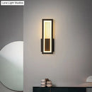 GobekUsa Sleek Rectangle LED Wall Sconce – Minimalist Metal Foyer Mount Light