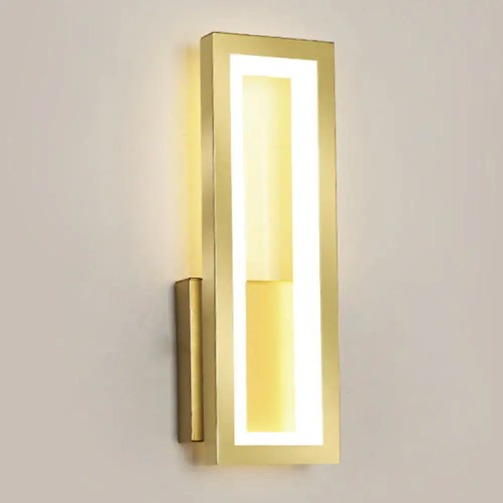 GobekUsa Contemporary LED Wall Sconce with Acrylic Shade for Bedside Lighting, photo 9 of 13