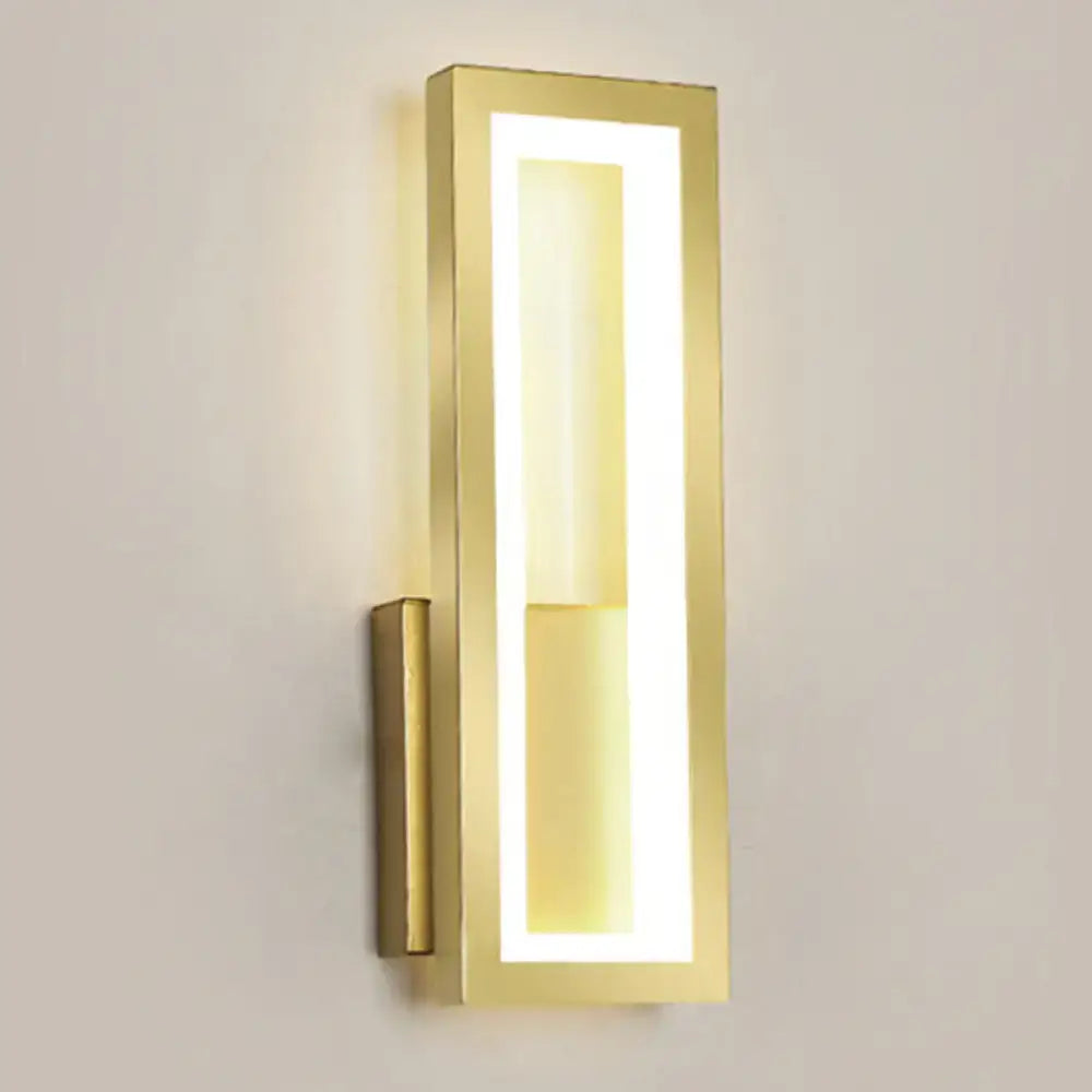 GobekUsa Contemporary LED Wall Sconce with Acrylic Shade for Bedside Lighting, photo 12 of 13