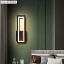 GobekUsa Contemporary LED Wall Sconce with Acrylic Shade for Bedside Lighting