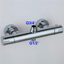 GobekUsa Brass Thermostatic Shower Faucet Mixer Valve for Intelligent Bathtub