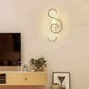 GobekUsa Modern Acrylic LED Wall Light Fixture - Music Note Design for Living Room