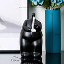 GobekUsa Human Figure Sculpture Musical Instrument Band Character Home Decoration